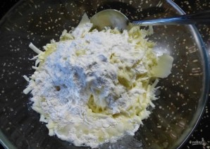 Хачапури из слоеного дрожжевого теста - фото шаг 3