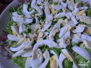 Салат с копченой курицей и сыром - фото шаг 2