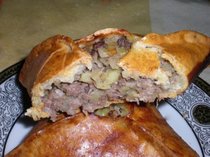 Татарские пирожки с мясом - фото шаг 10