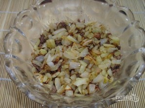 Салат из печени куриной слоями - фото шаг 7