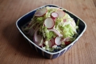 Капустный салат с редькой и шалфеем