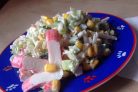 Салат с крабовыми палочками и пекинской капустой