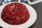 Салат с гранатом и курицей