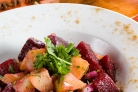 Салат из картофеля и свеклы