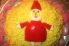 Салат "Санта Клаус"