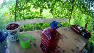 КАК СДЕЛАТЬ НАЛИВКУ ИЗ ВИШНИ (ШПАНКИ) ! HOW TO MAKE FRUIT LIQUEUR OF CHERRY (SHPANKI)!