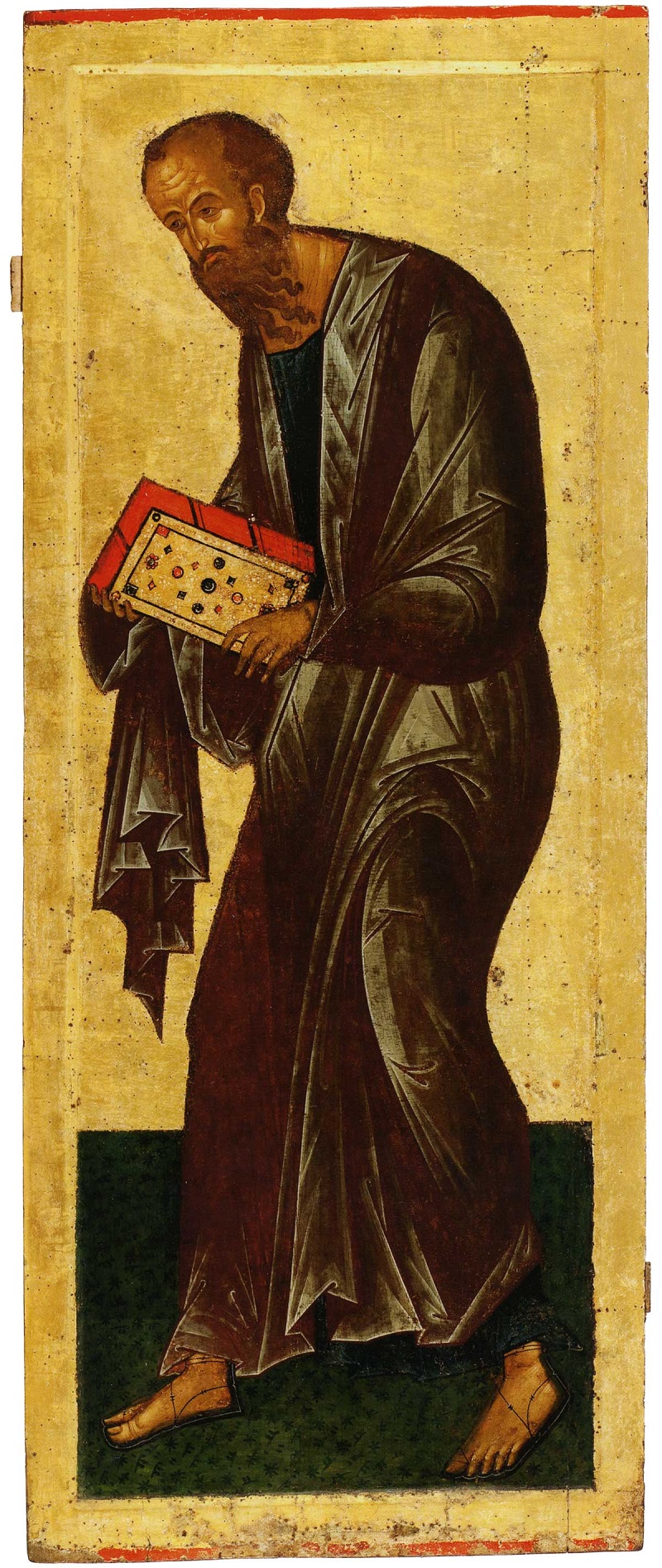 Апостол Петр. Конец XIV в. Государственный Русский музей, Санкт-Петербург