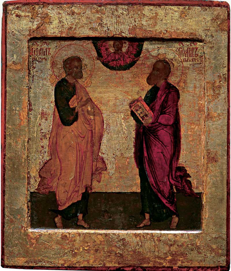 Апостол Петр. Конец XIV в. Государственный Русский музей, Санкт-Петербург