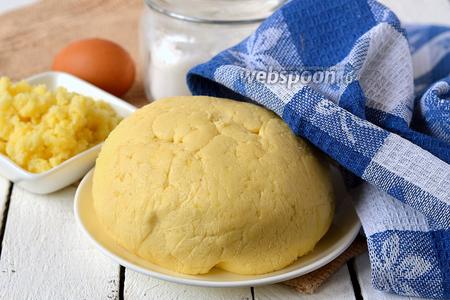 Фото рецепта Песочное тесто с картофелем
