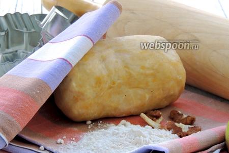 Фото рецепта Песочное тесто на сметане