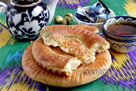 Фото рецепта Узбекские лепёшки «Лаззат»