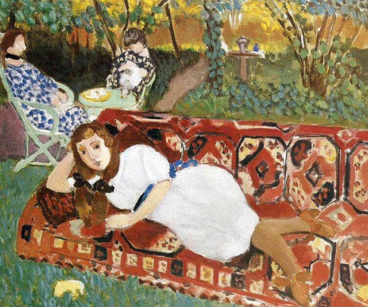 Анри Матисс, «Молодые женщины в саду», 1919 г.