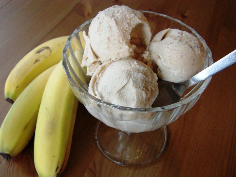 мороженое из бананов