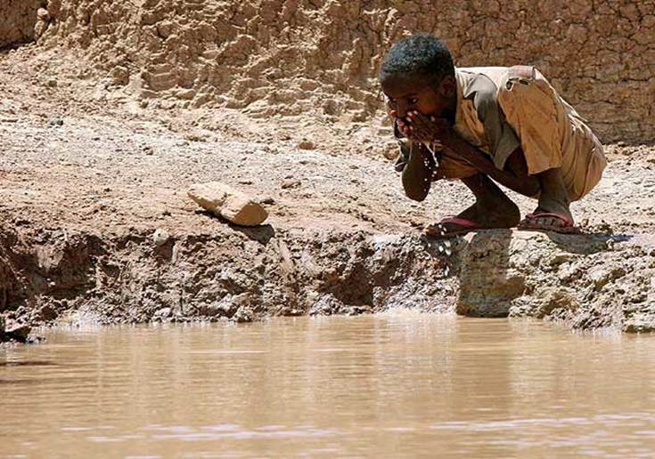 Нехватка питьевой воды в Африке