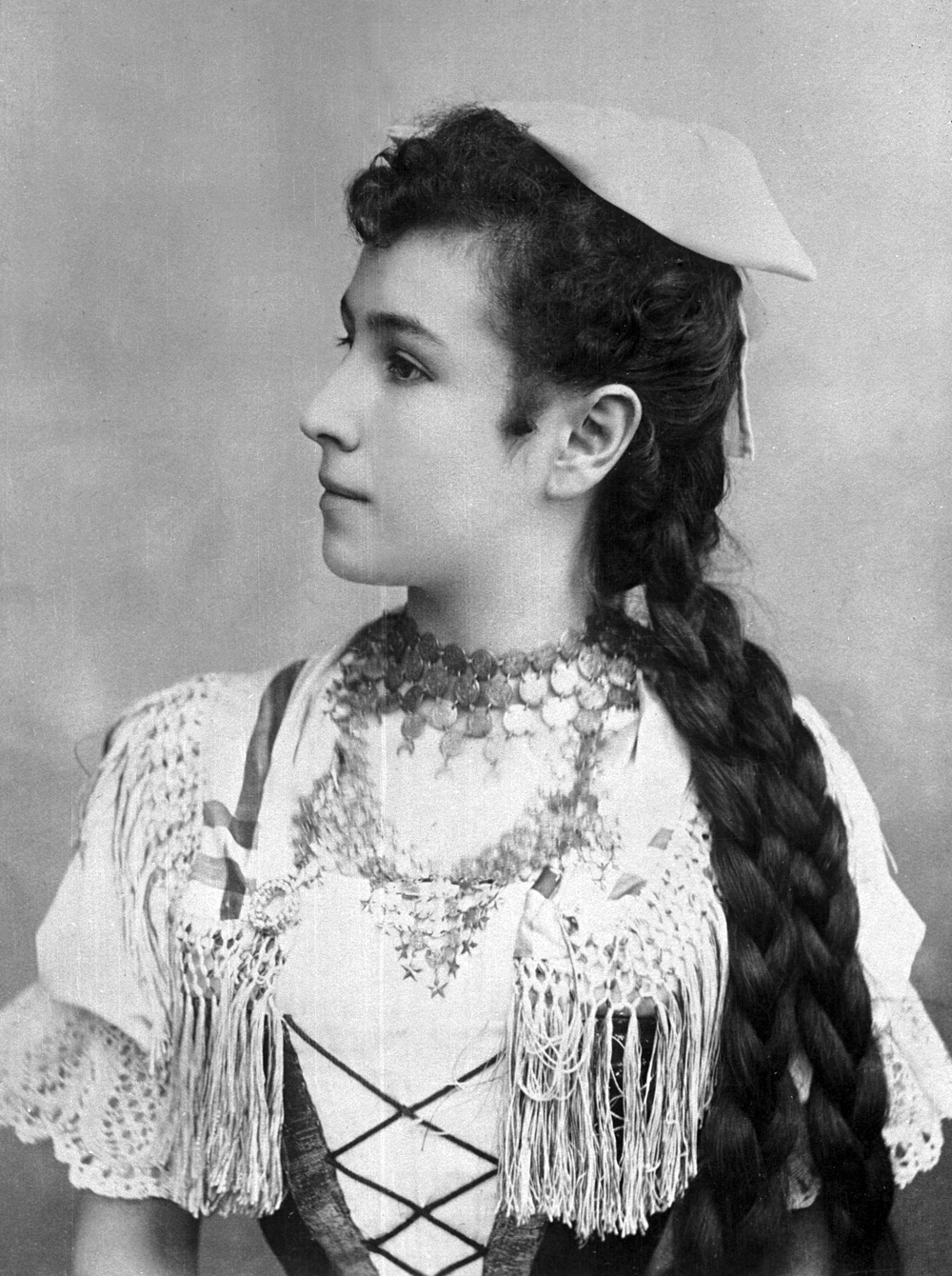 Балерина Матильда Кшесинская. 1896 год