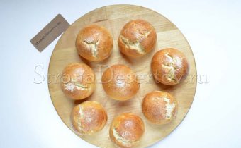 выпекание булочек в духовке