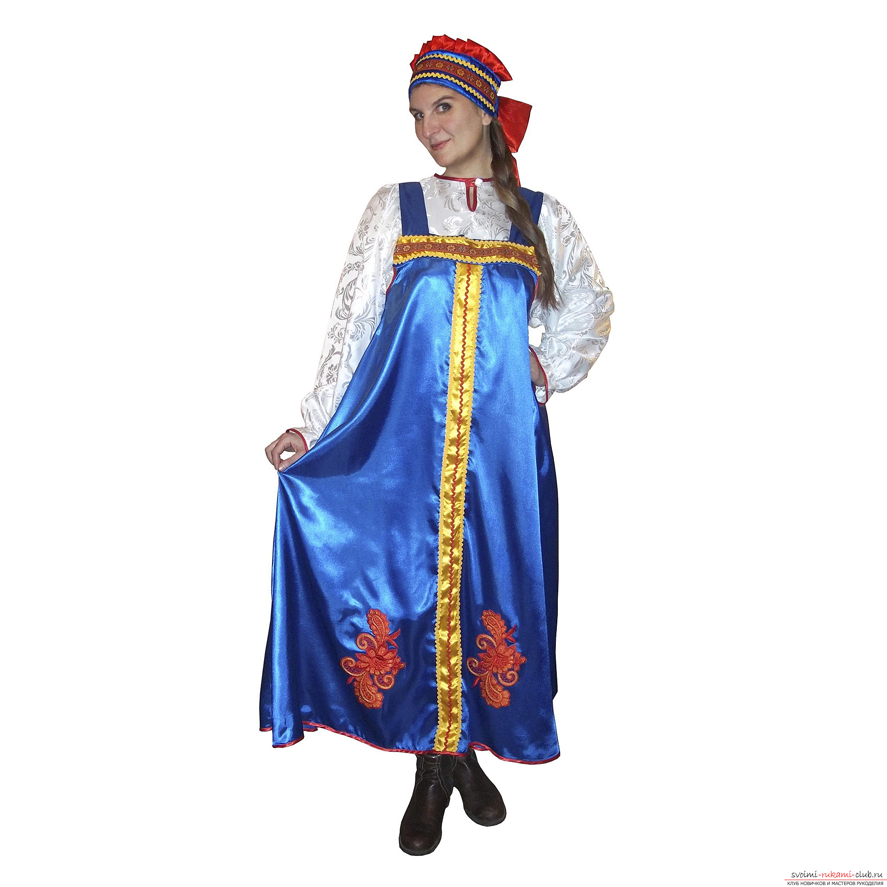 Русский народный костюм. Простые решения своими руками.. Фото №2