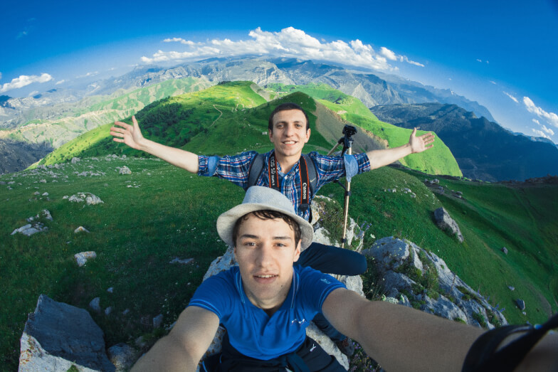 Идеи для селфи - Путешествия