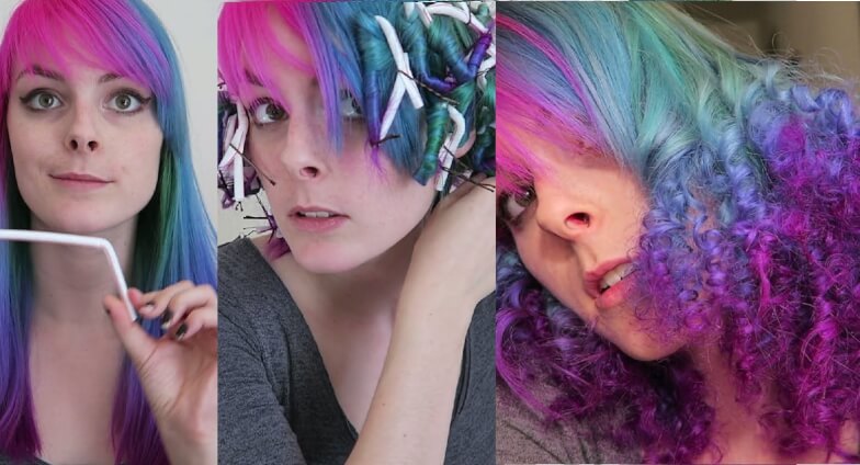 Кудряшки бабушкиным способом