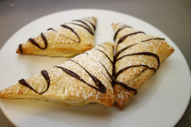 Слойки с глазированными сырками