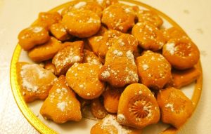 Песочное печенье с цедрой апельсина