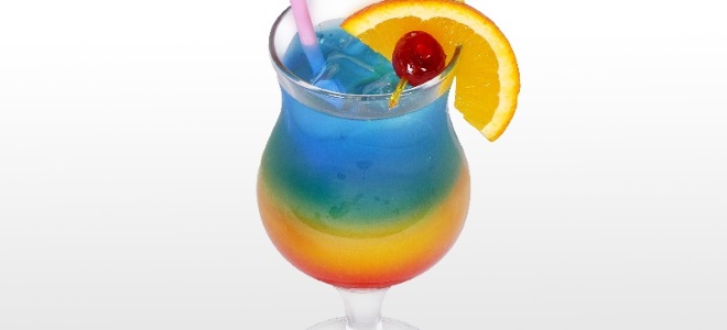 алкогольный коктейль радуга