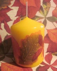 Красивые поделки из осенних листьев