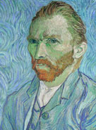 Vincent Van Gogh, self portrait, 1889