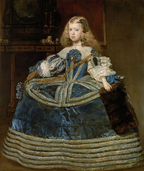 Диего Веласкес. Инфанта Маргарита в голубом. 1659.