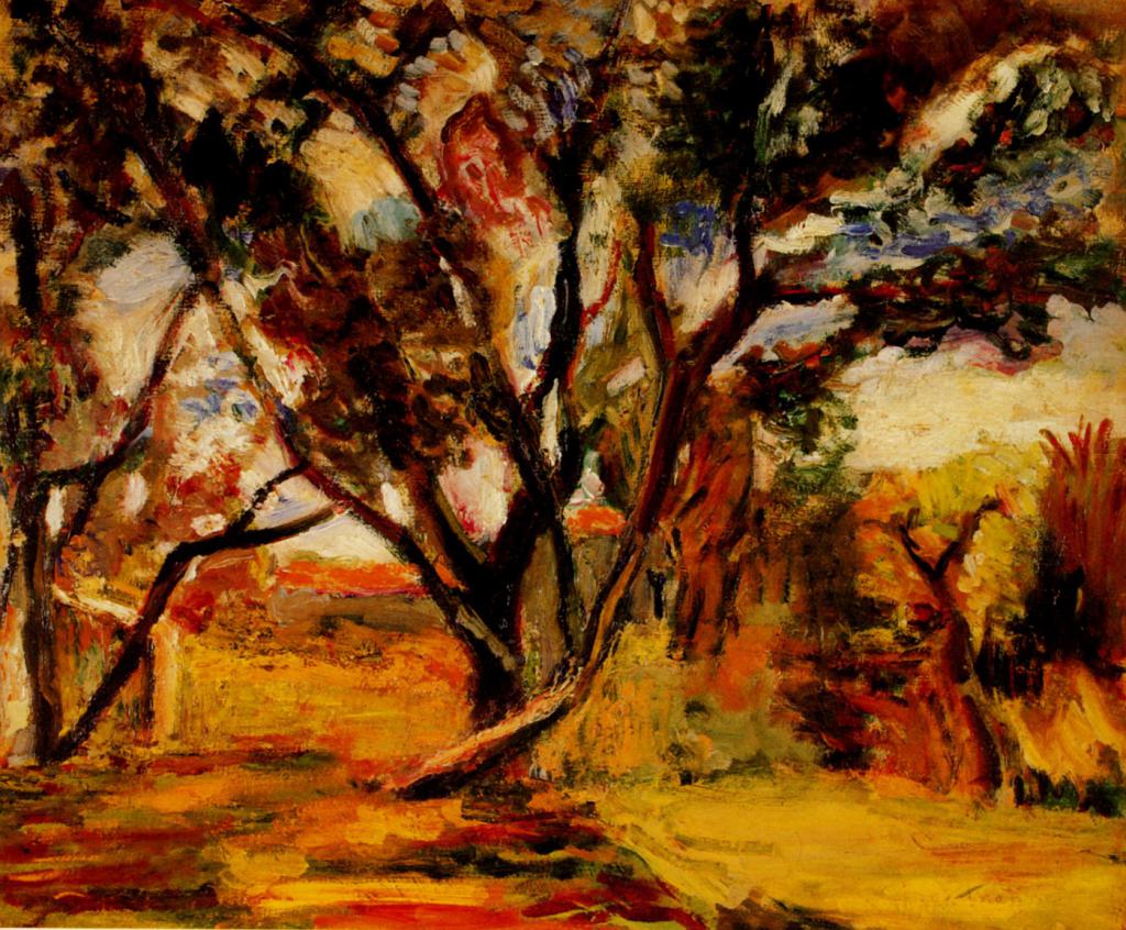 "Корсика, оливковое дерево" 1898