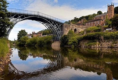 Чугунный мост через Северн, Англия